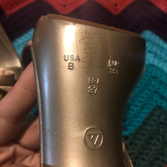 Aldo Champaign Platform Party Heels Size 8 (run a bit big, more like 8.5) - Picture 4 of 11